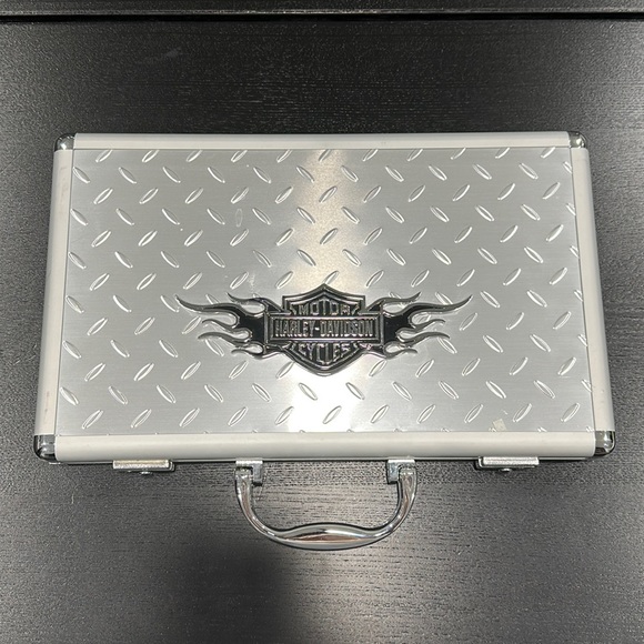 HarleyDavidson Toys Harleydavidson Backgammon Game In Carry Case